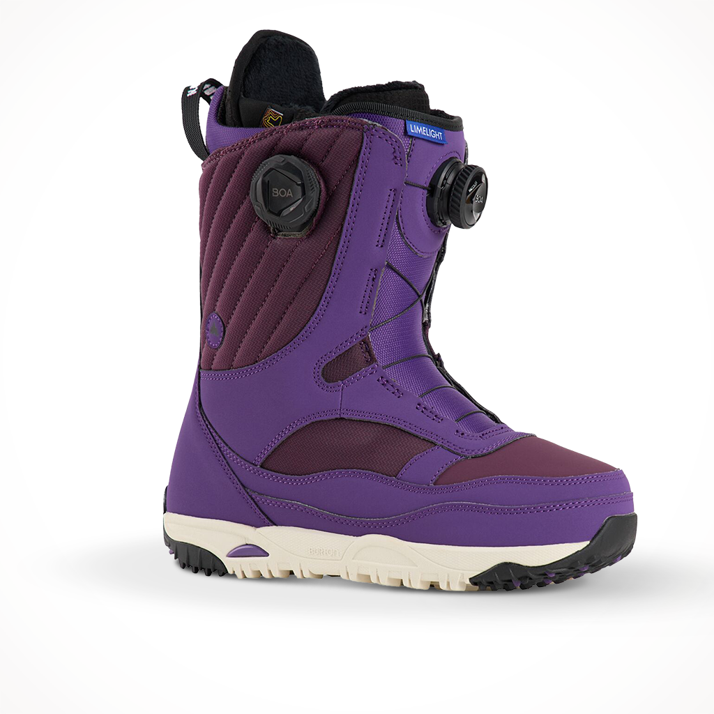 Burton Women s Limelight BOA Snowboard Boots Imperial Purple 2025 8.5