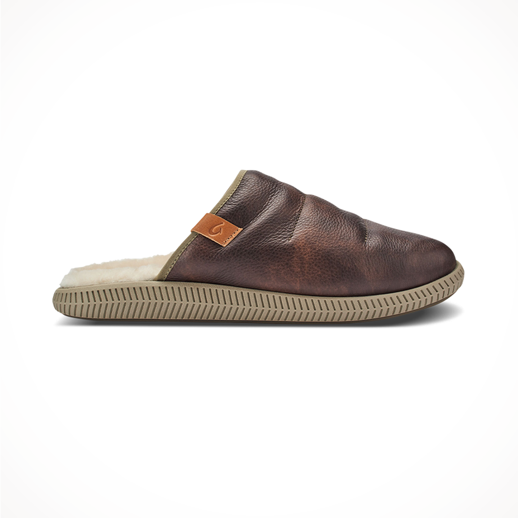 Barbour mens best sale leather slippers