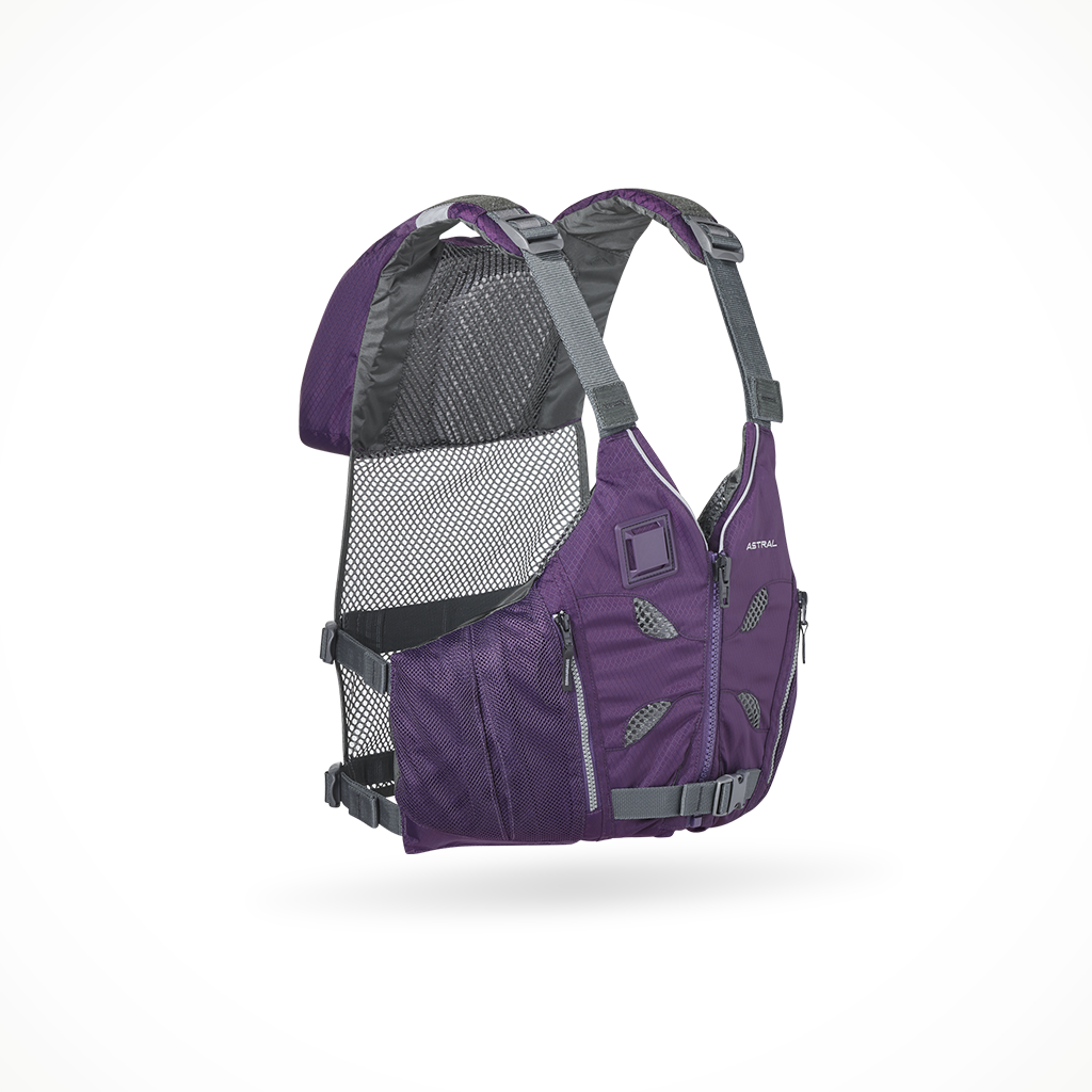 Paddling Astral PFDs EV Eight Eggplant Iso