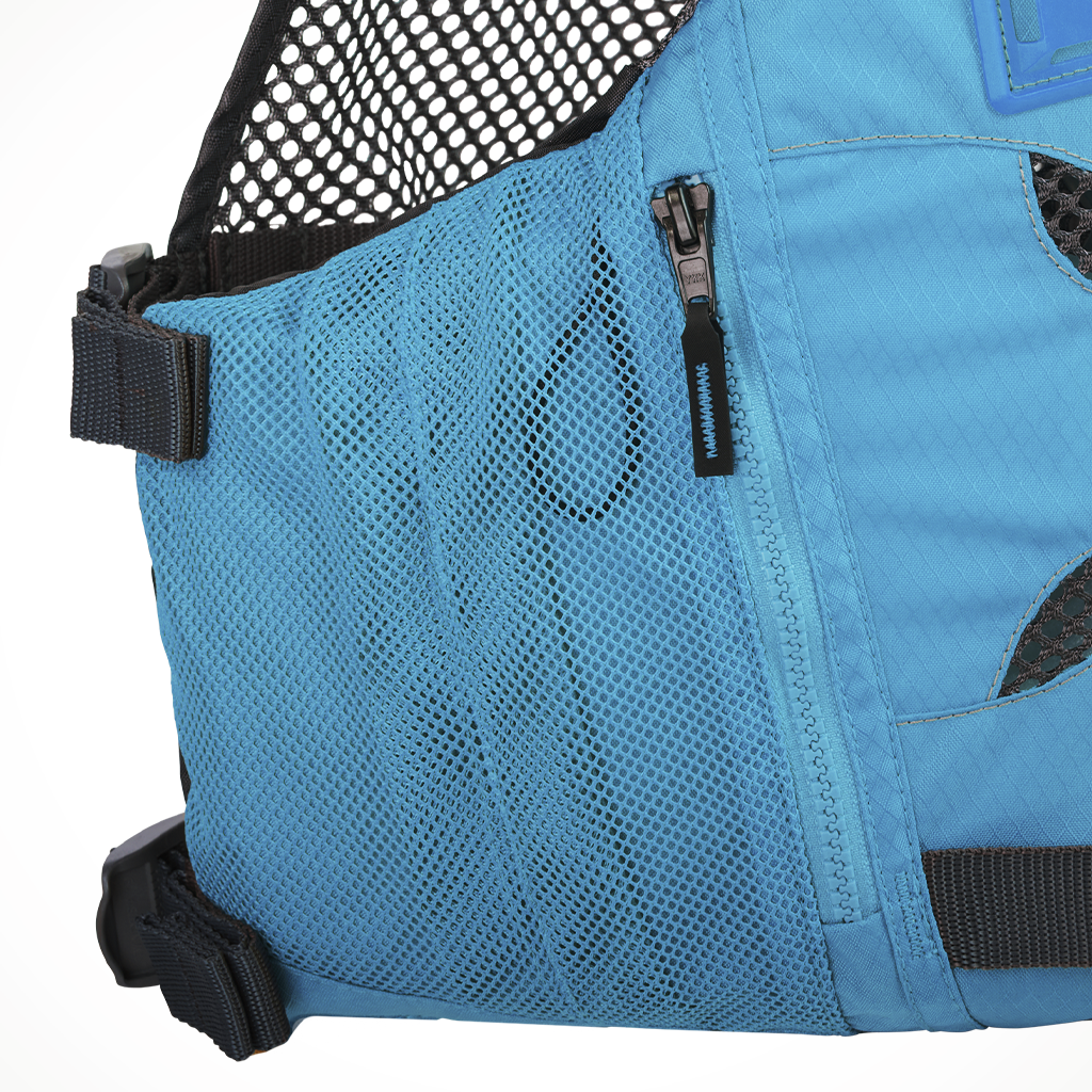 Paddling Astral PFDs EV Eight Water Blue Pocket Detail 1